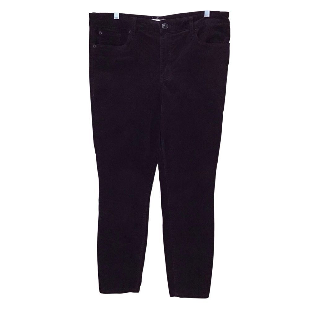 STS Blue Ellie High Rise Maroon Corduroy Pants 32